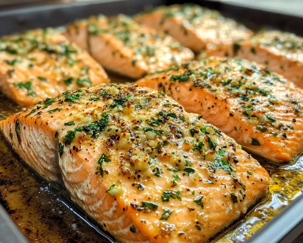 Mother’s Day Garlic Butter Salmon