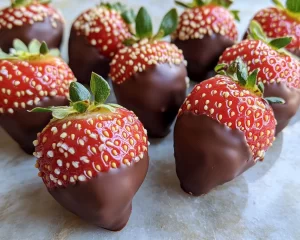 Mother’s Day Chocolate Covered Strawberries