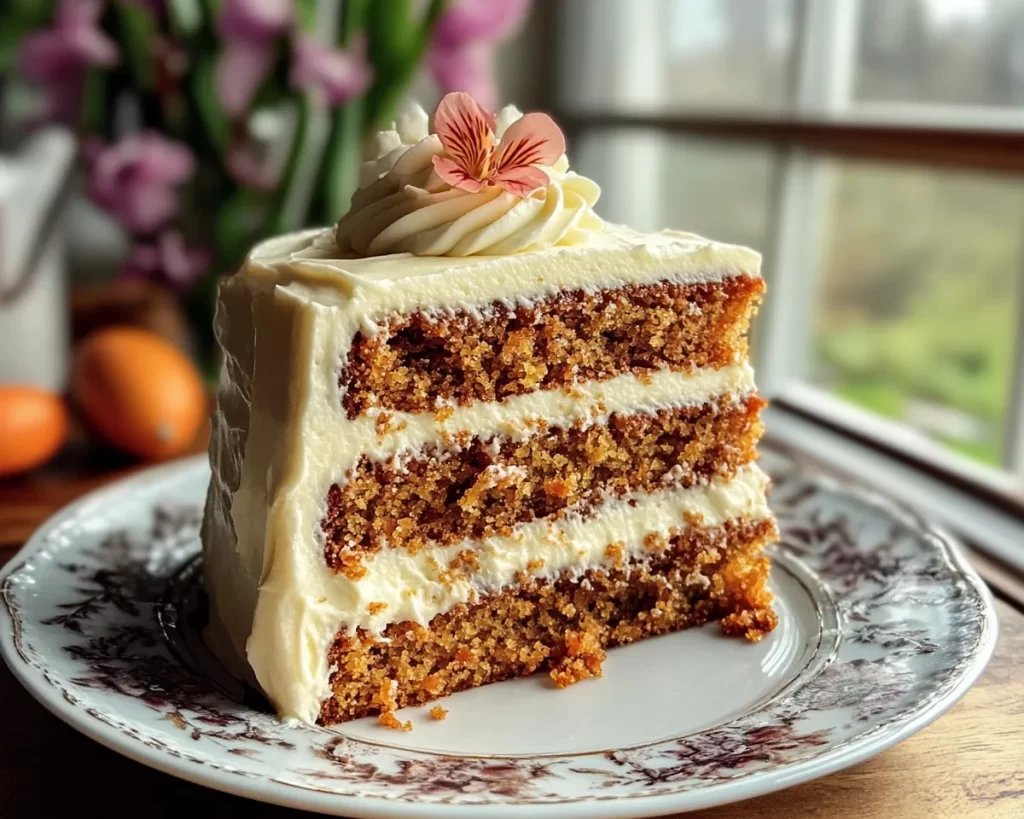 Spring Cake: Carrot Cake Sheet Cake (Easy)