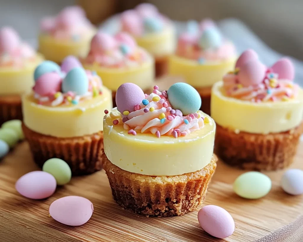 Easter Mini Cheesecake Cups