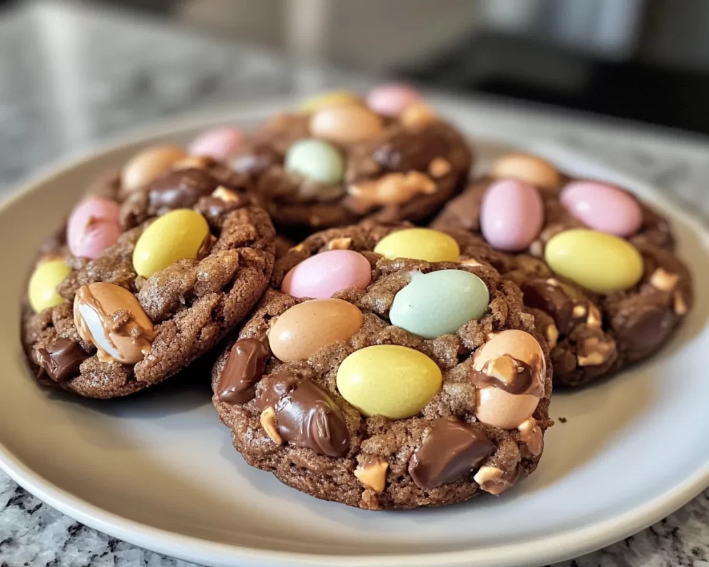 Cadbury Egg Cookies: Bakery Style Easter Cookies