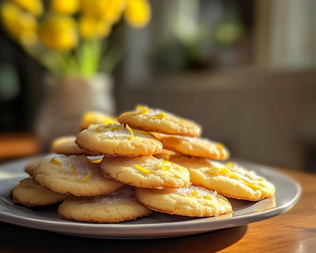 Spring Baking: Lemon Sugar Cookies (Soft + Easy)