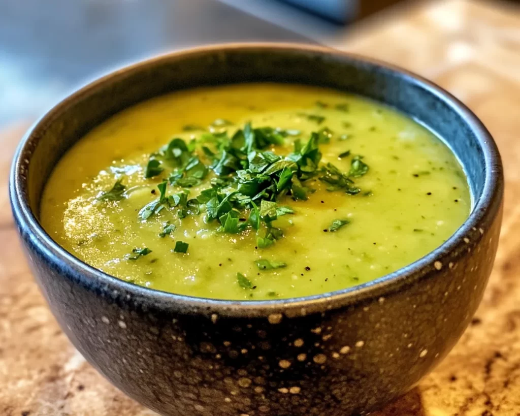 Spring Soup: Creamy Zucchini Soup (Easy)