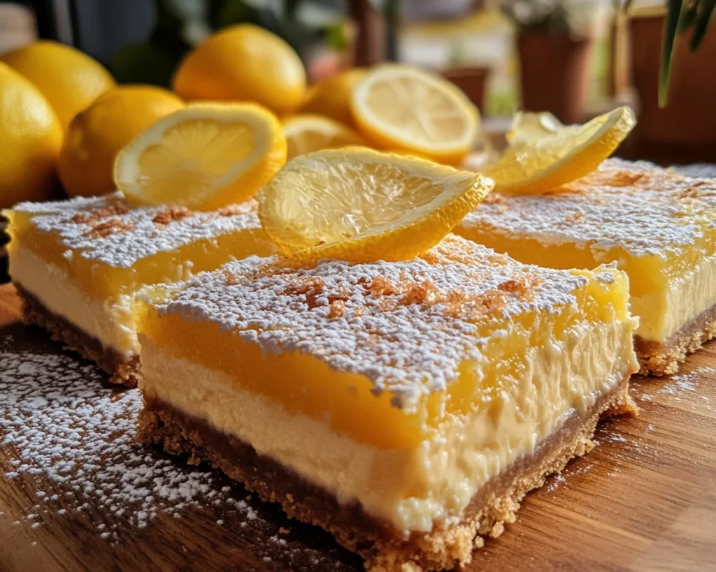 Easter Lemon Cheesecake Bars