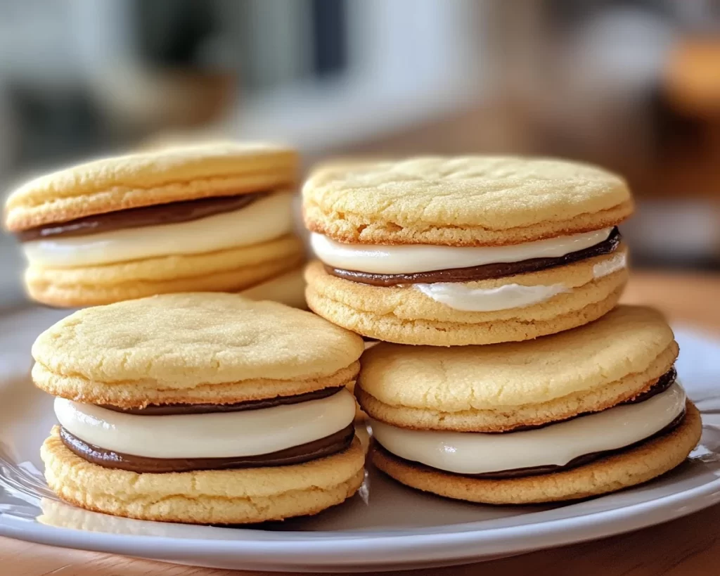 Milk Cookies: Soft Milk Cookie Sandwiches