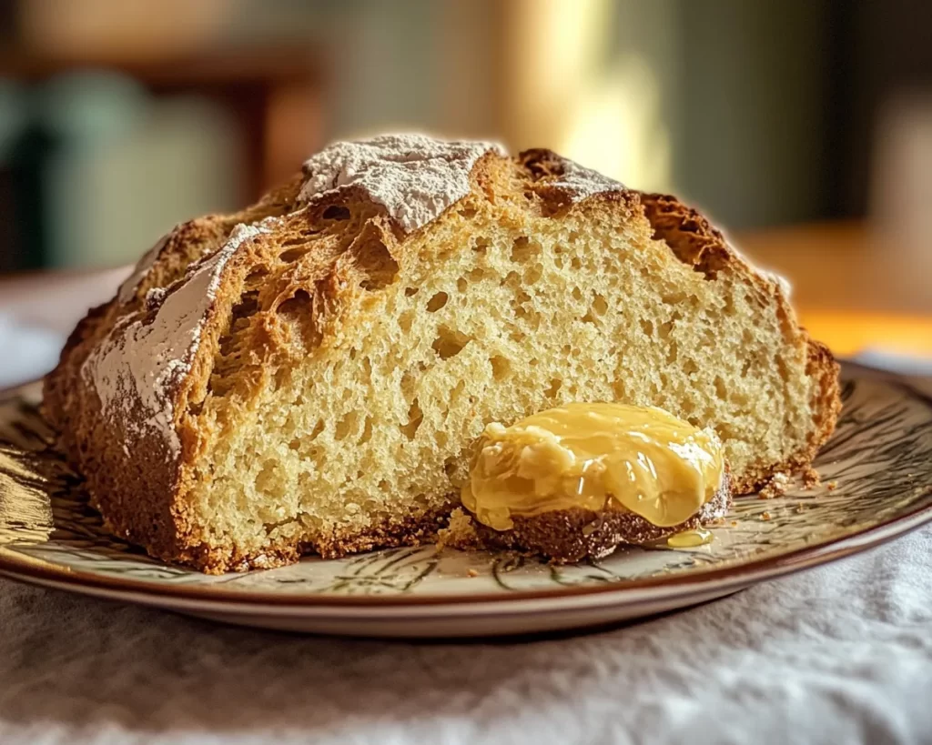 St Patrick’s Day Irish Soda Bread with Honey Butter