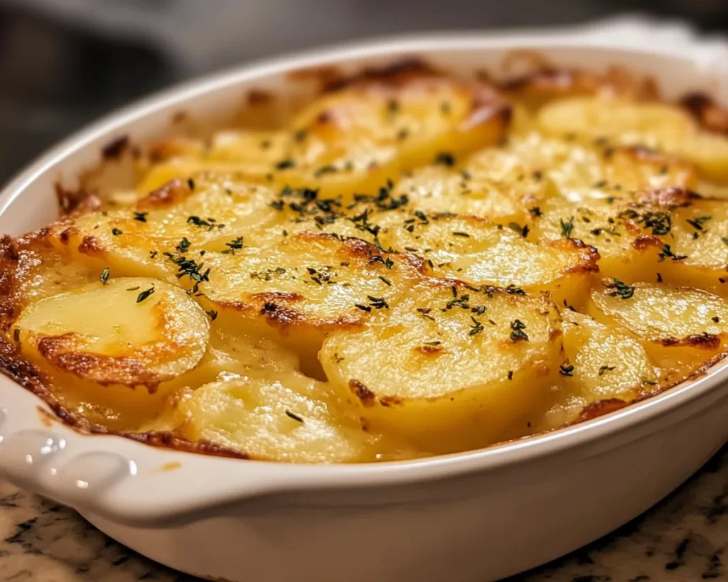 Easter Scalloped Potatoes