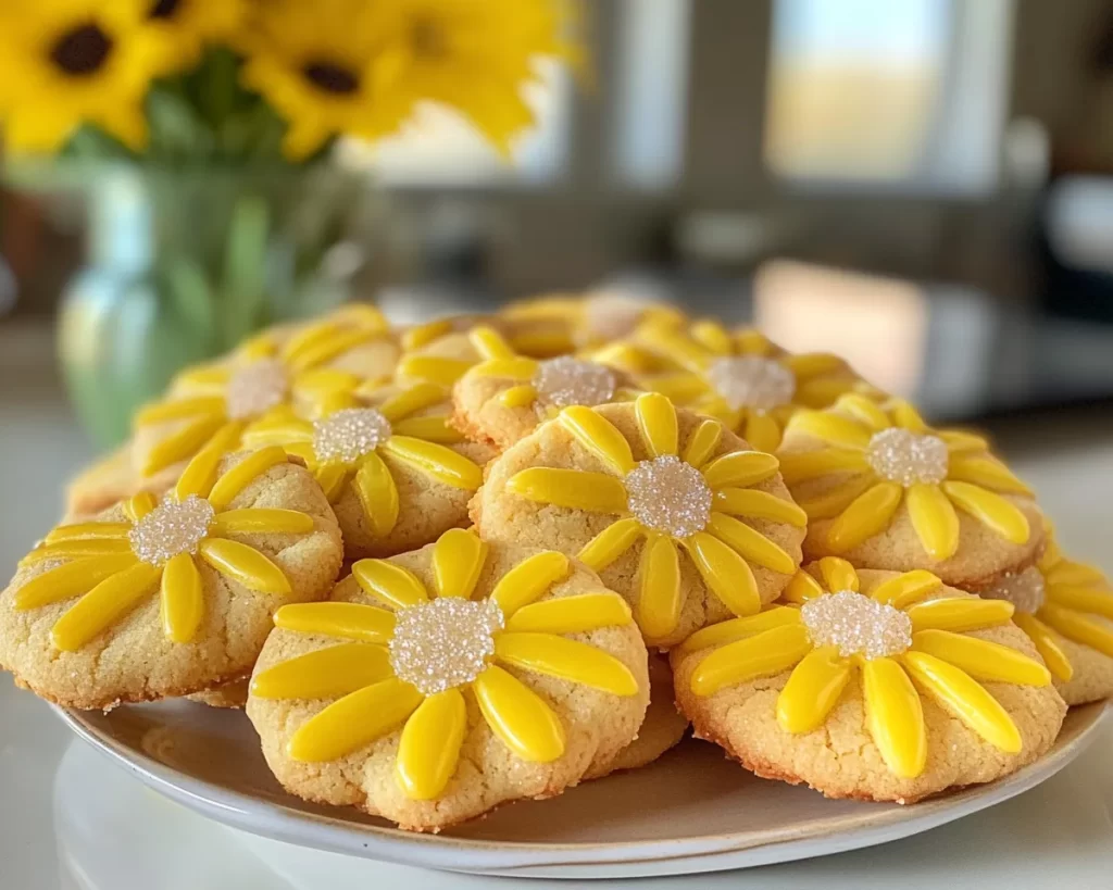 Spring Cookies: Lemon Sugar Cookies (Soft + Pretty)