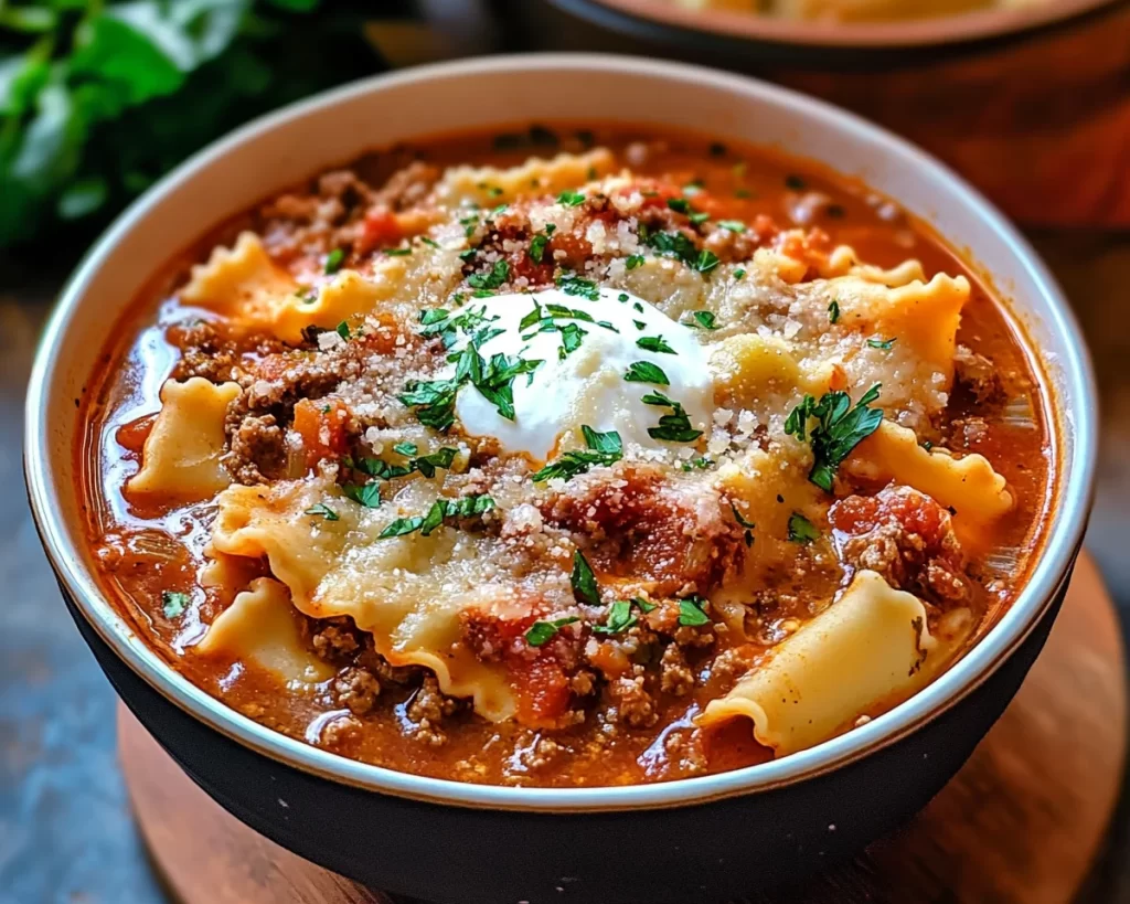 The Best One-Pot Lasagna Soup Recipe
