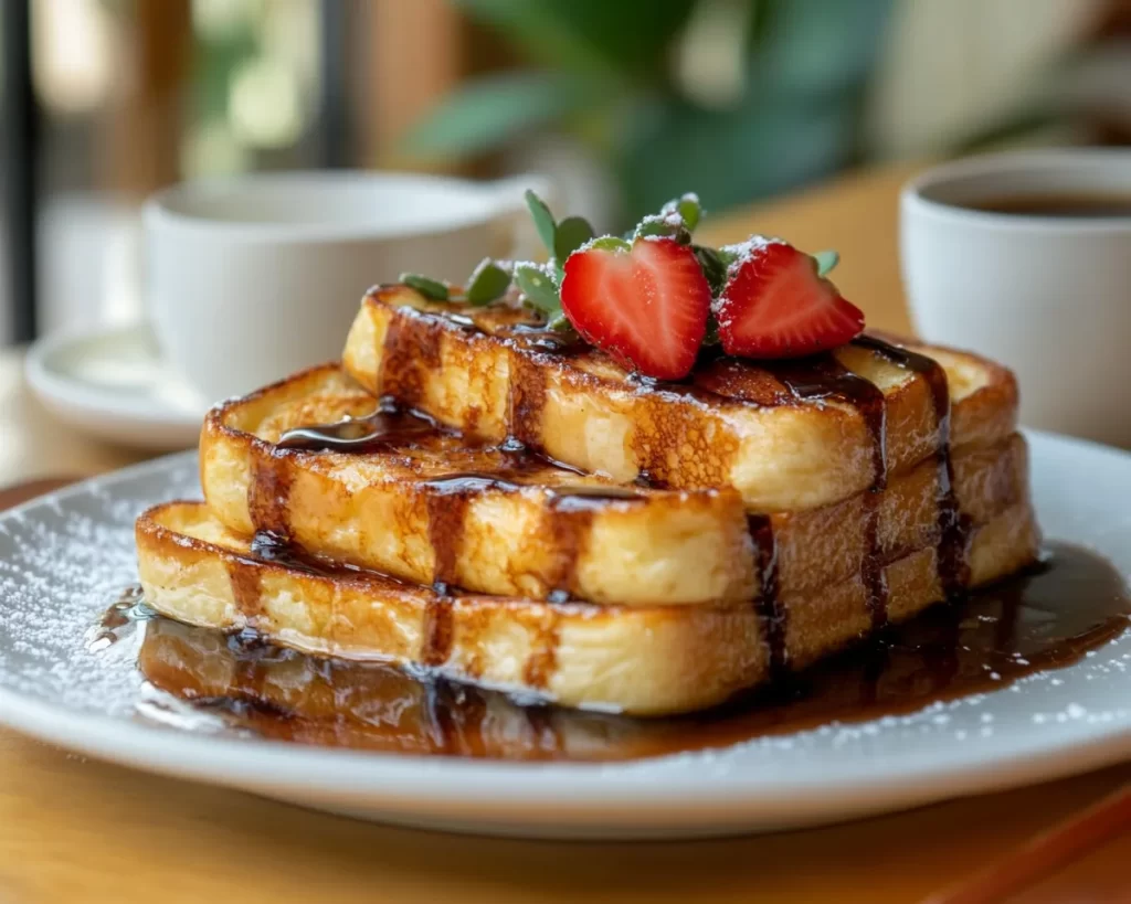 St Patrick’s Day Irish Cream French Toast