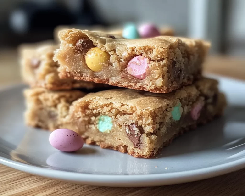 Spring Cookies: Cadbury Egg Cookie Blondies