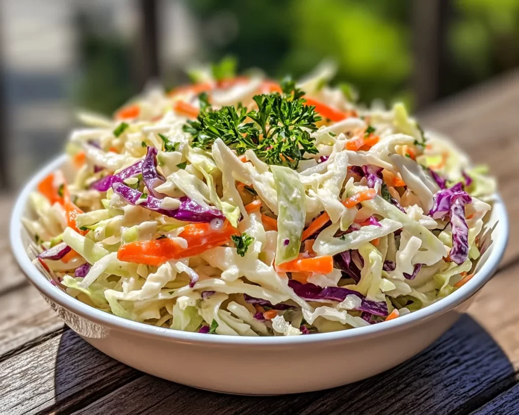 Summer Side Dishes: Lemon Vinegarette Slaw