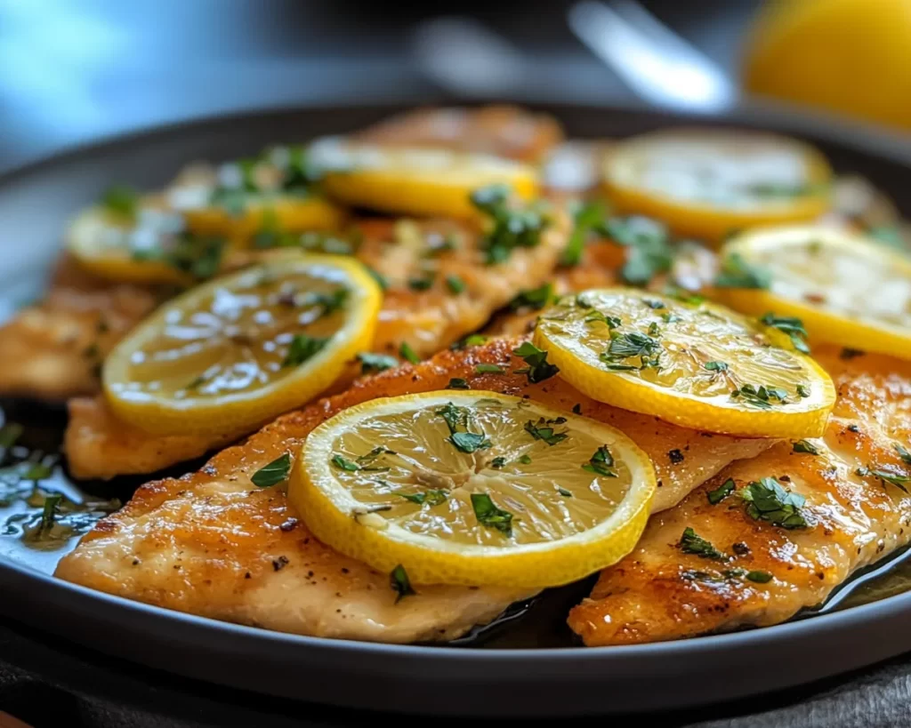 Mother’s Day Lemon Chicken Piccata