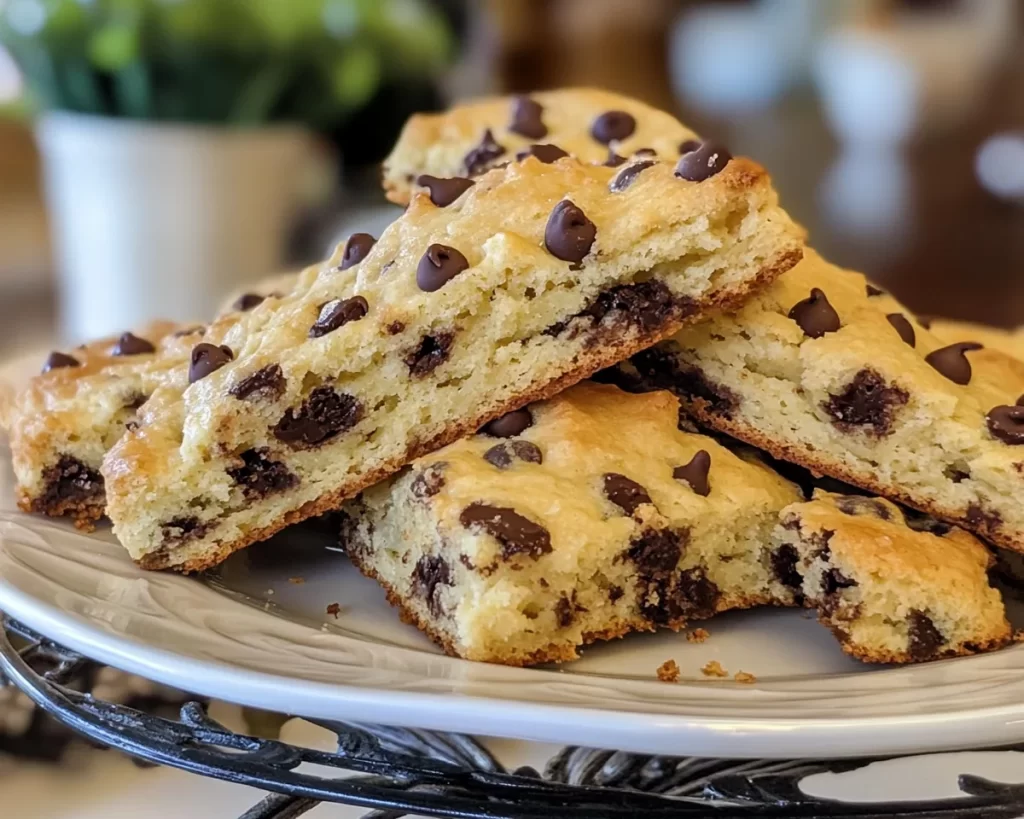 St Patrick’s Day Guinness Chocolate Chip Scones