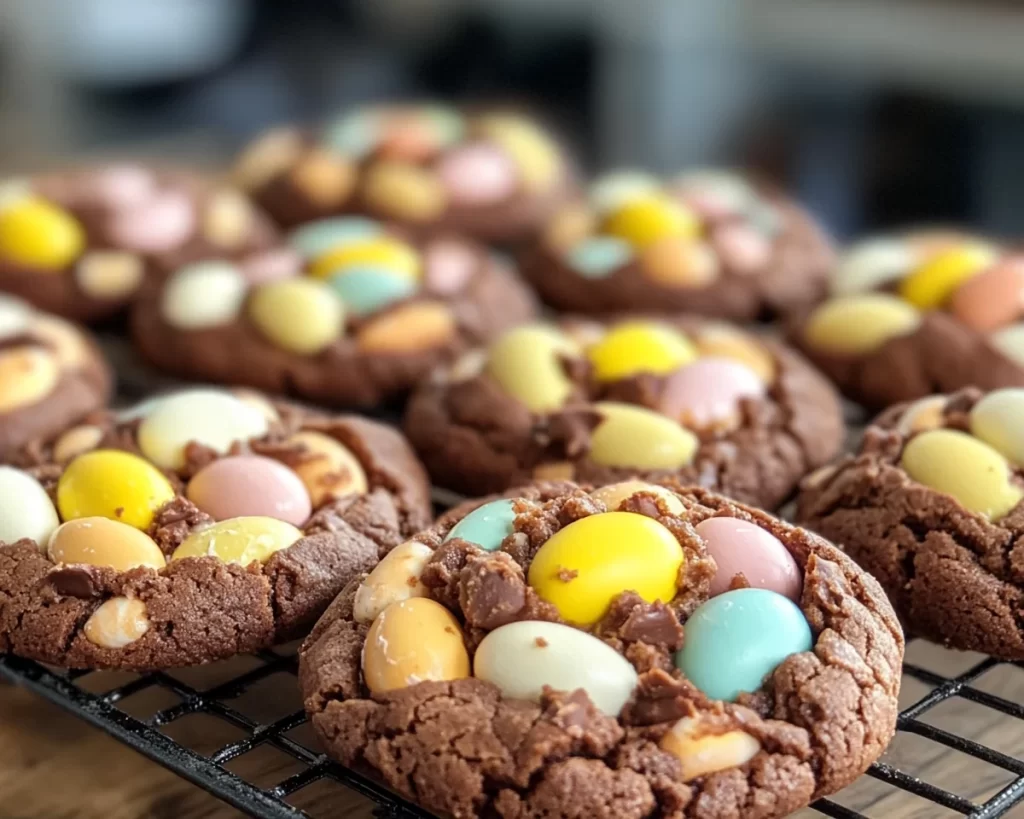 Cadbury Egg Cookies