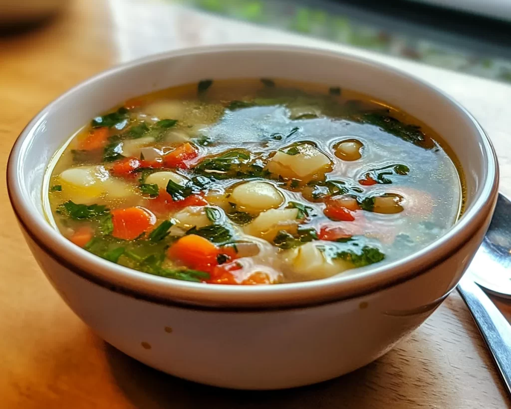 Spring Dinner Party Spring Vegetable Soup