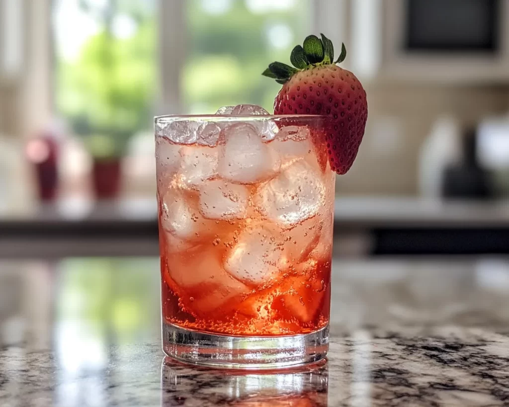Soda Drinks Recipes: Strawberry Cream Soda (Nonalcoholic)