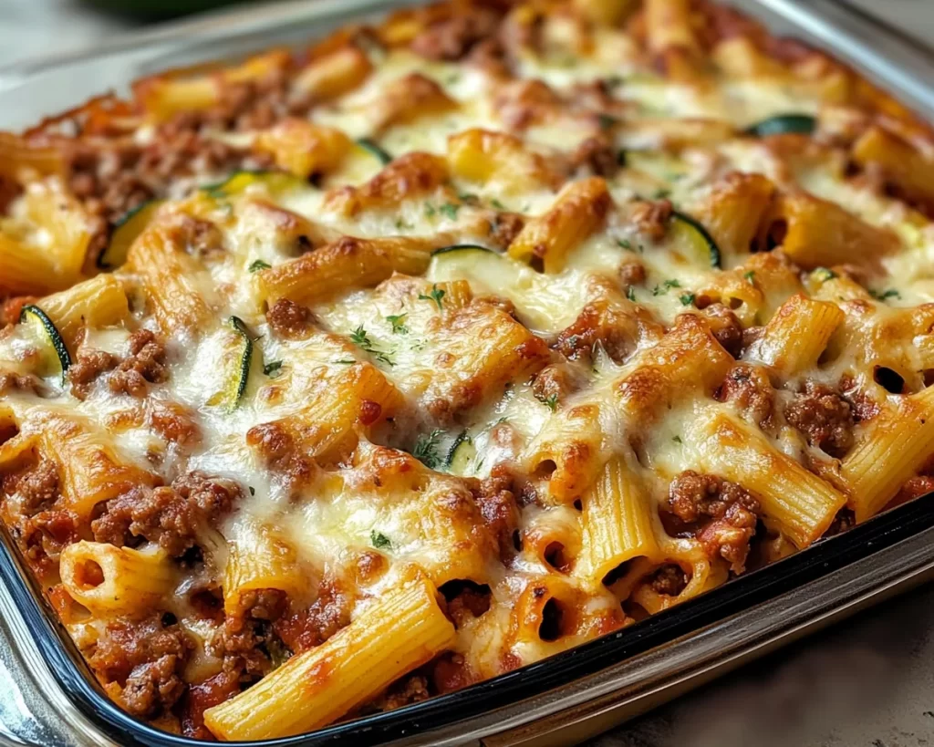 Best Baked Ziti With Ground Beef And Zucchini