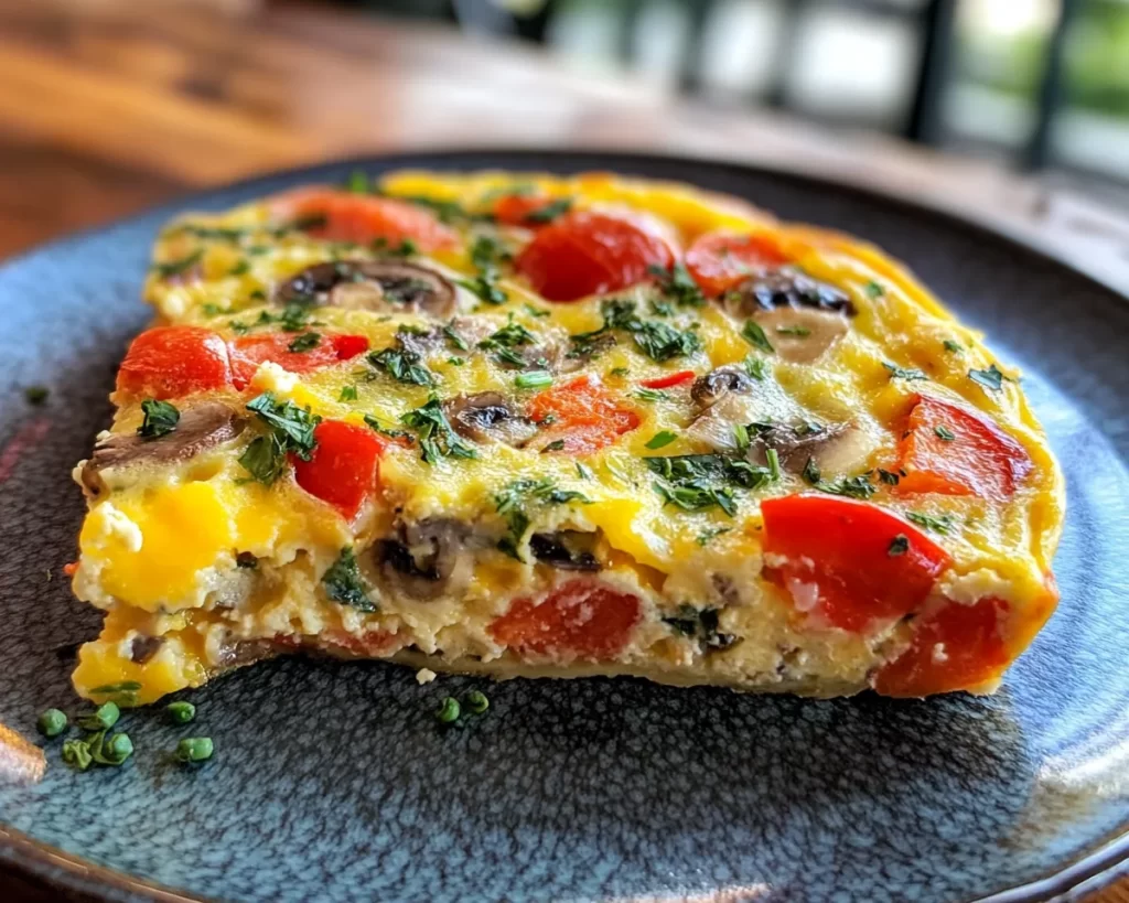 Frittata Recipe with Leftover Veggies (No Waste)