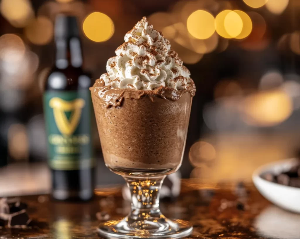 St Patrick’s Day Guinness Chocolate Mousse