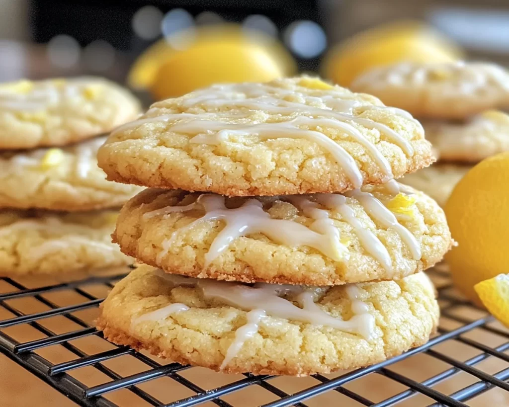 Spring Baking: Lemon Cake Mix Cookies