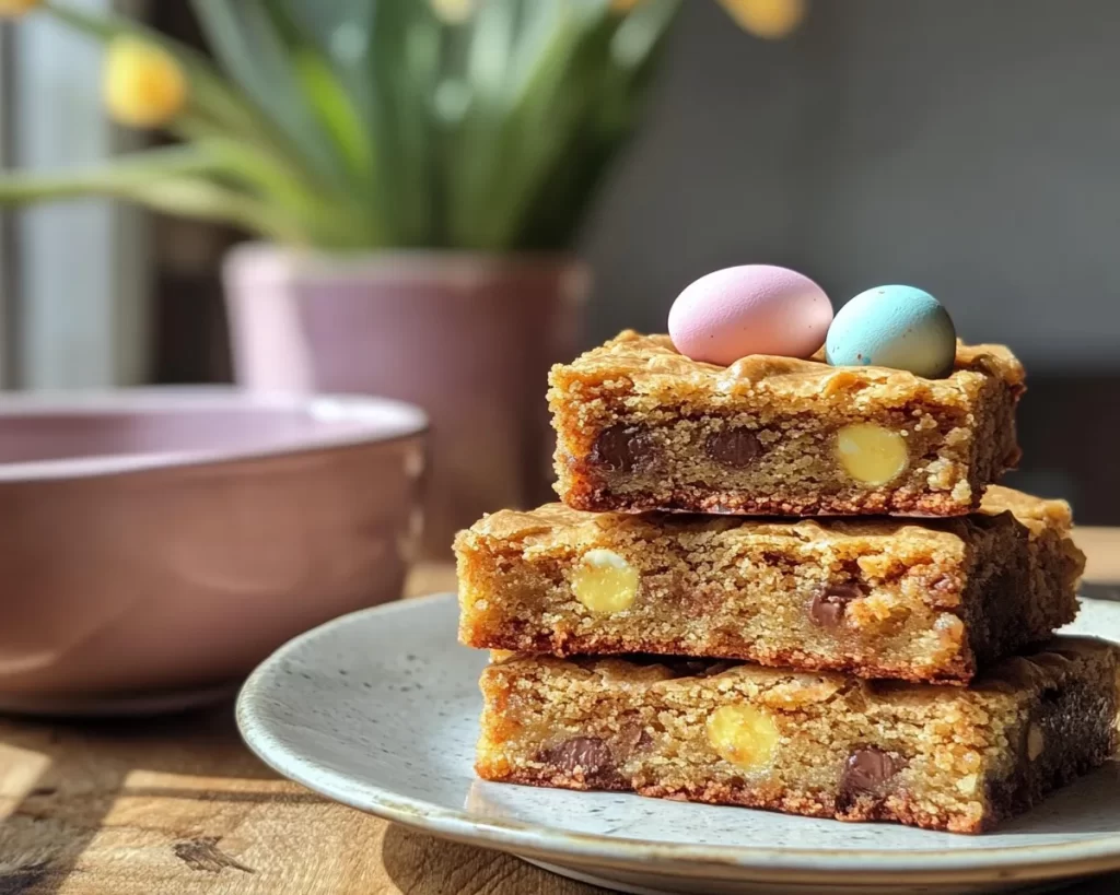 Spring Cookies: Cadbury Egg Blondies (Easy)