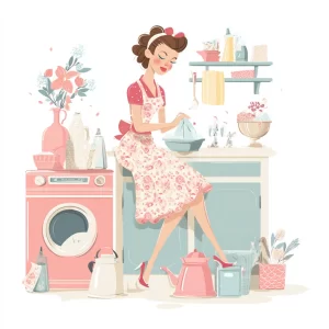 Vintage Homemaking & Cleaning Hacks To Always Have a Clean Home