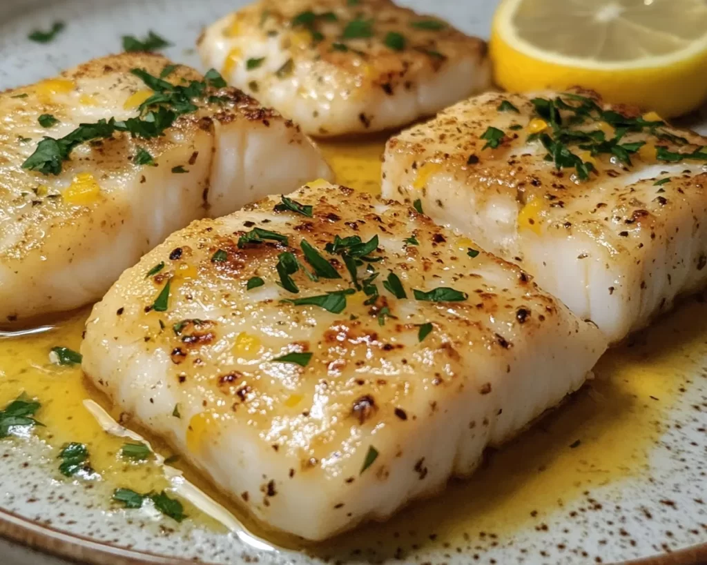 Spring Dinner: Lemon Garlic Butter Cod in 15 Minutes