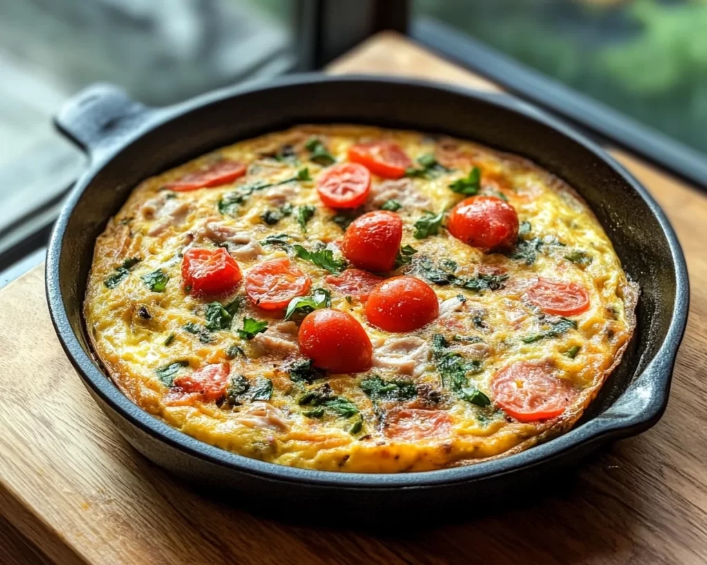 Frittata Recipe with Turkey (Meal Prep Breakfast)