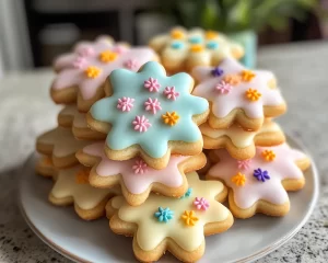 Spring Cookies: Soft Spring Sugar Cookies (Pastel)