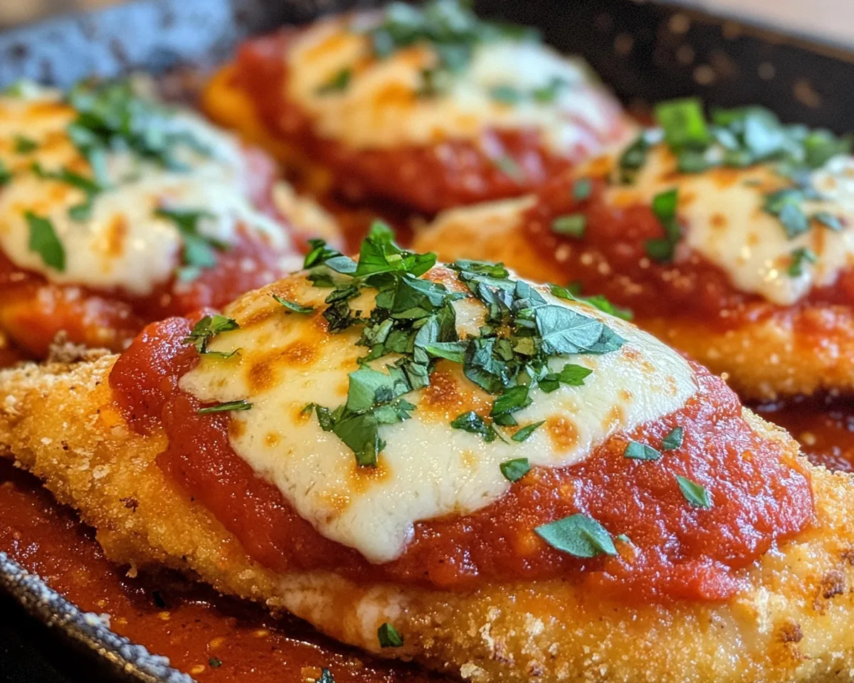 Easy Dinner Recipes for Family: Baked Chicken Parmesan in 25 Minutes