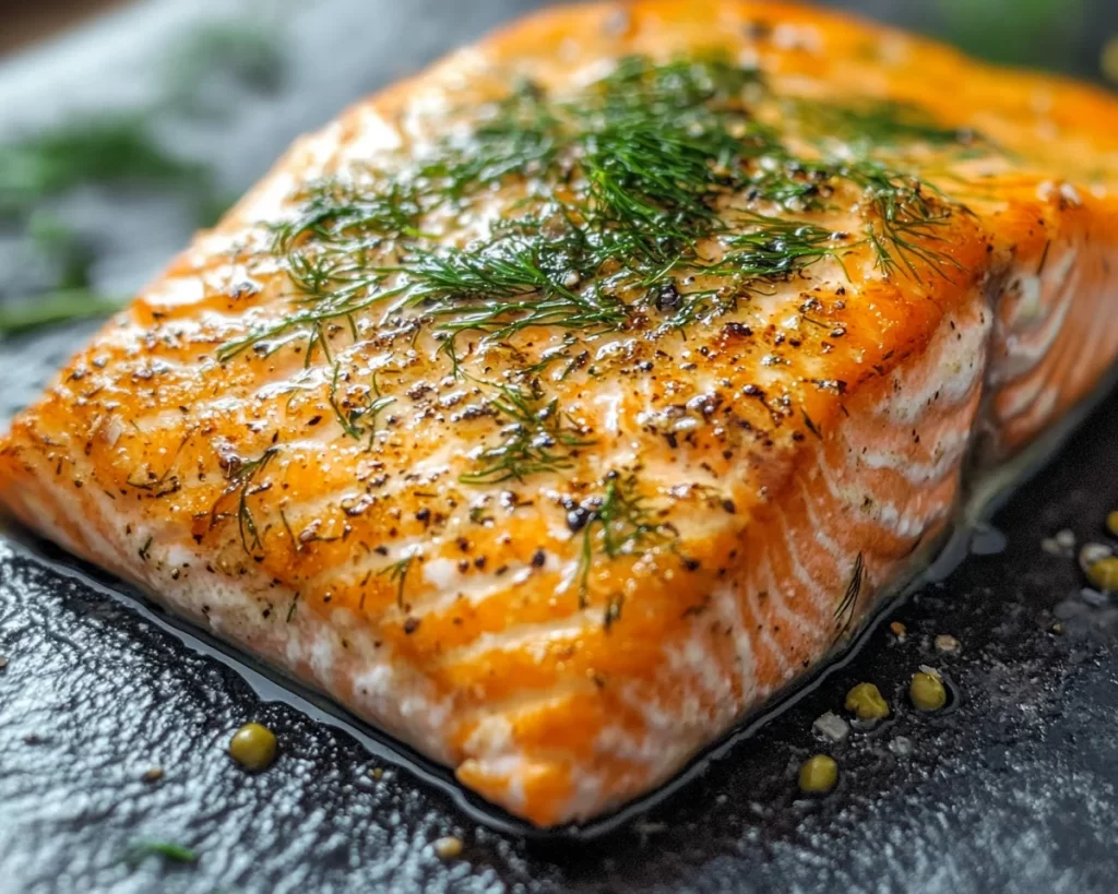 Spring Dinner Ideas: Crispy Skin Salmon With Dill in 20 Minutes