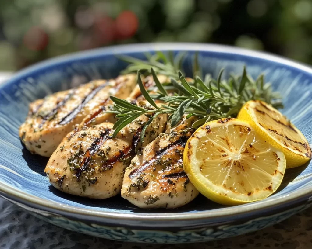 Summer Dinner Ideas: Grilled Lemon Herb Chicken in 20 Minutes