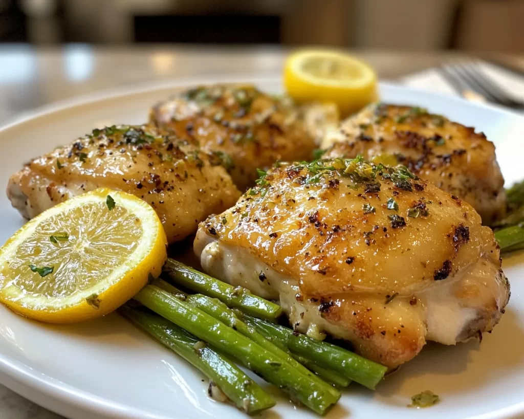 Spring Dinner Ideas: Garlic Butter Chicken Thighs in 20 Minutes