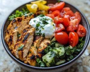 Healthy Easy Chicken Shawarma Bowls (Quick Dinner)
