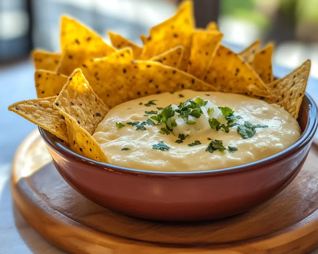 Baseball Snacks: Queso Blanco With Tortilla Chips in 20 Minutes