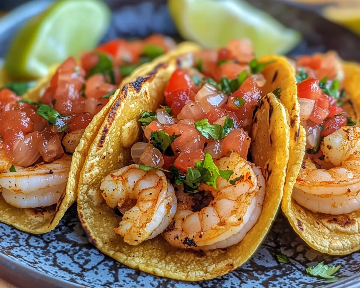 Summer Dinner Ideas: Shrimp Tacos in 15 Minutes