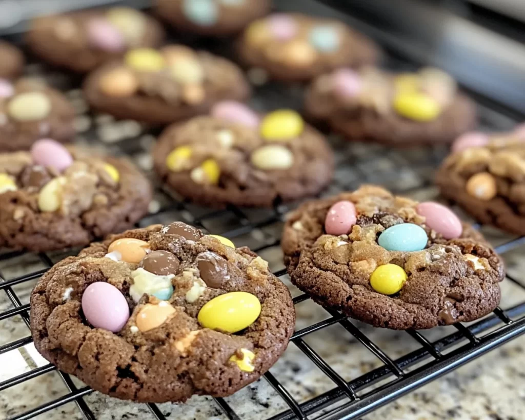 Cadbury Egg Cookies: Chewy Cookies with Mini Eggs