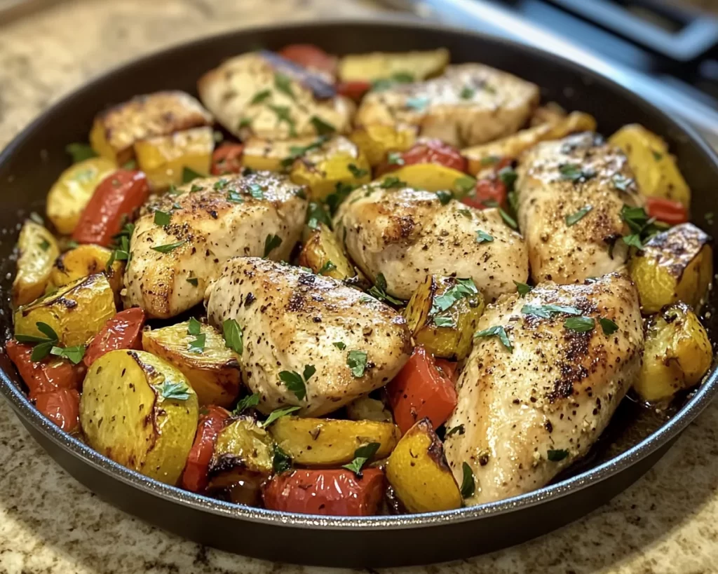 Easy Dinner Recipes for Family: One-Pan Chicken & Veggies in 30 Minutes