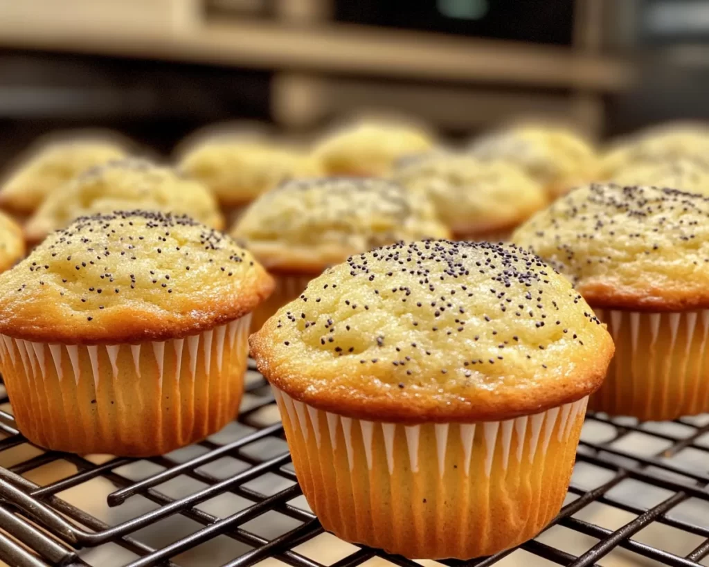 Spring Baking: Lemon Poppy Seed Muffins (Moist + Easy)