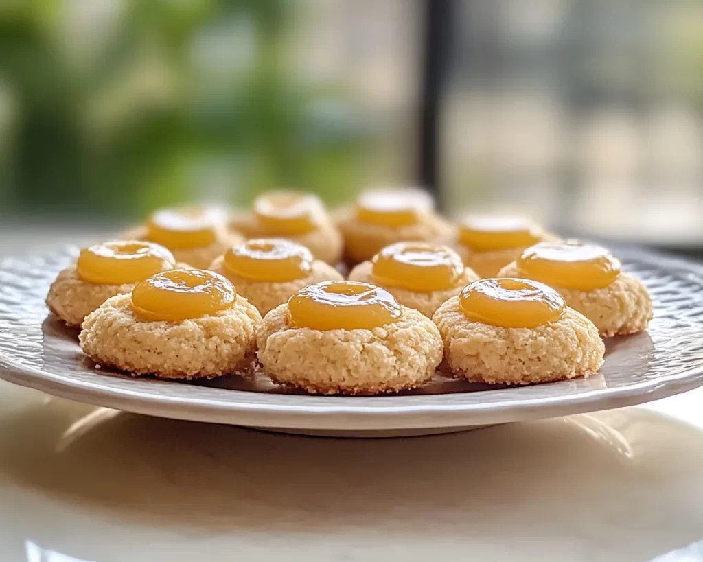 Spring Cookies: Lemon Thumbprint Cookies