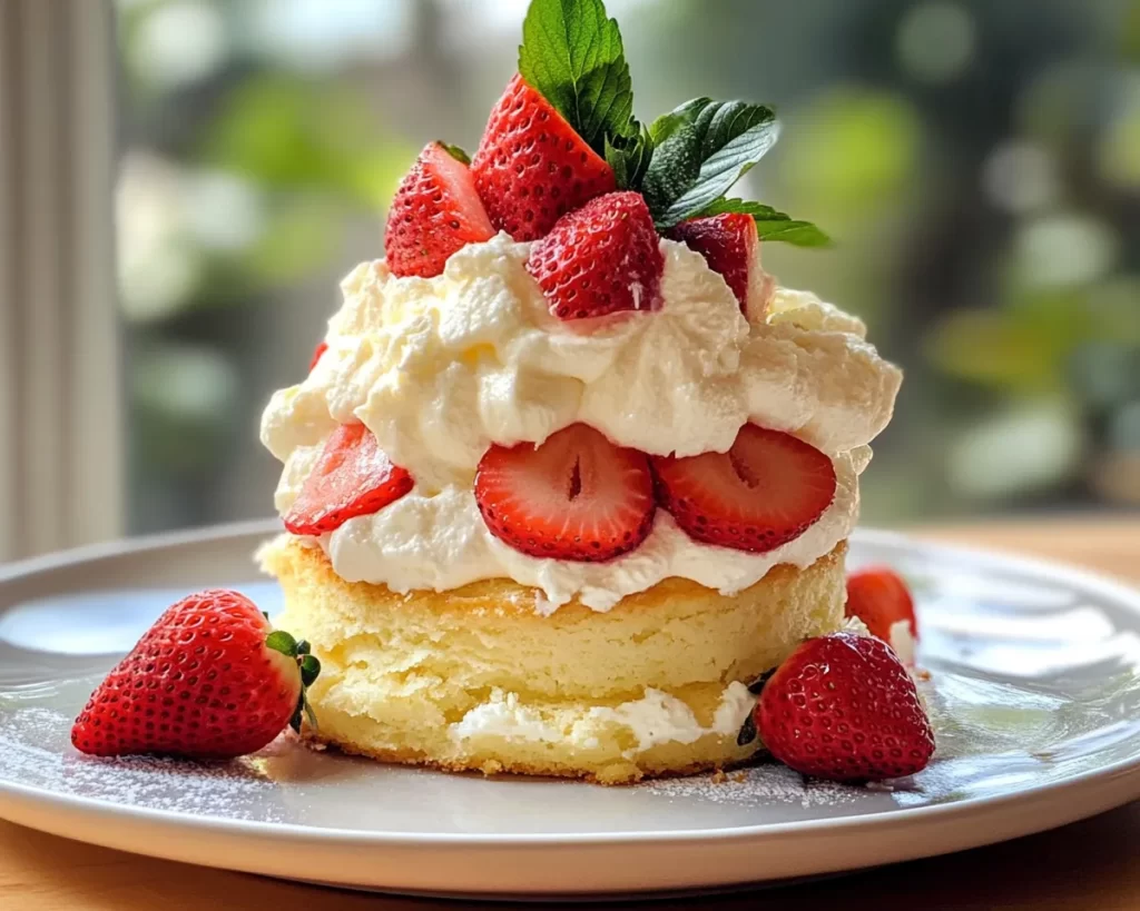 Spring Desserts: Strawberry Shortcake with 5 Ingredients