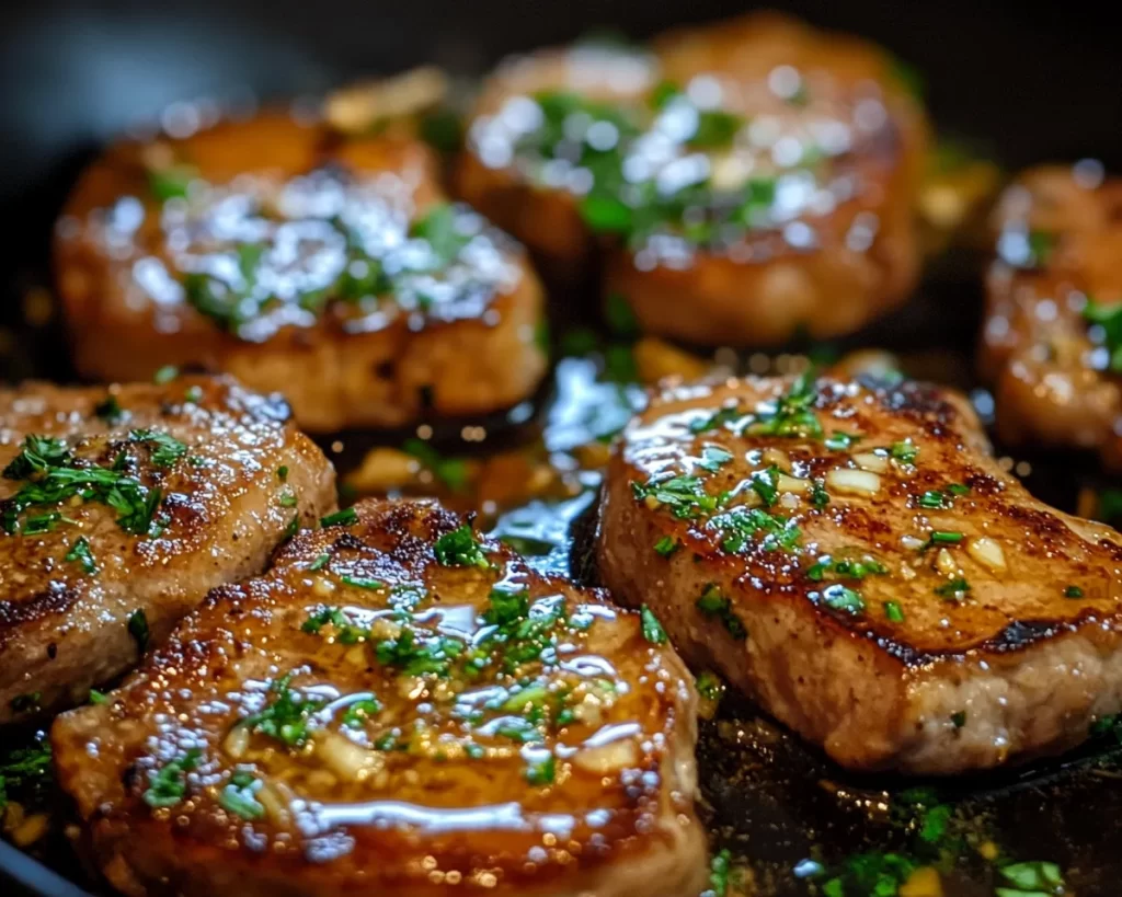 Easy Summer Dinners: One Pan Honey Garlic Pork Chops in 25 Minutes