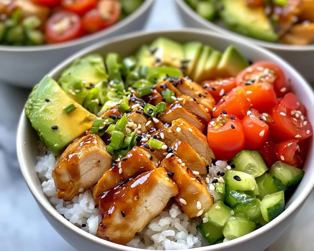Summer Dinner Ideas: Teriyaki Chicken Bowls in 20 Minutes