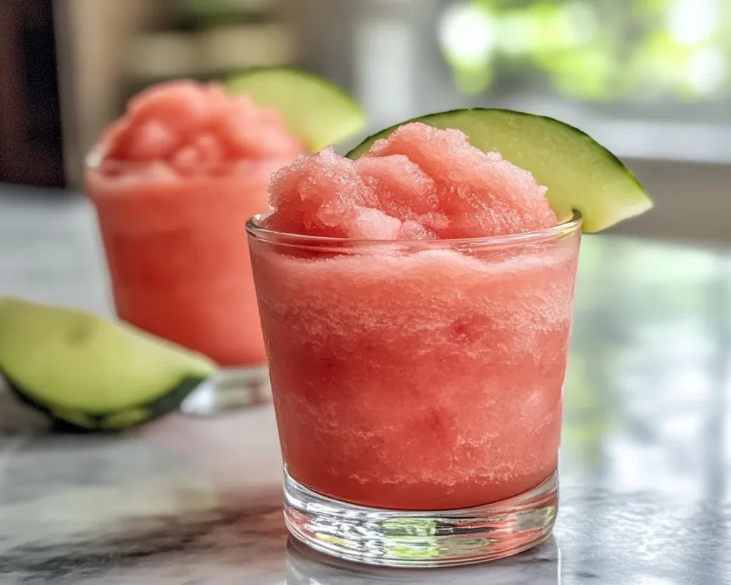 Summer Drinks: Watermelon Rosé Slushie in 10 Minutes