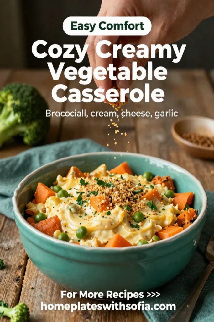 Cozy Creamy Vegetable Casserole