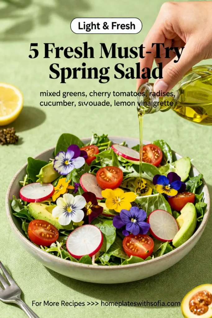 5 Fresh Must-Try Spring Salad Recipes for Your Easter Dinner