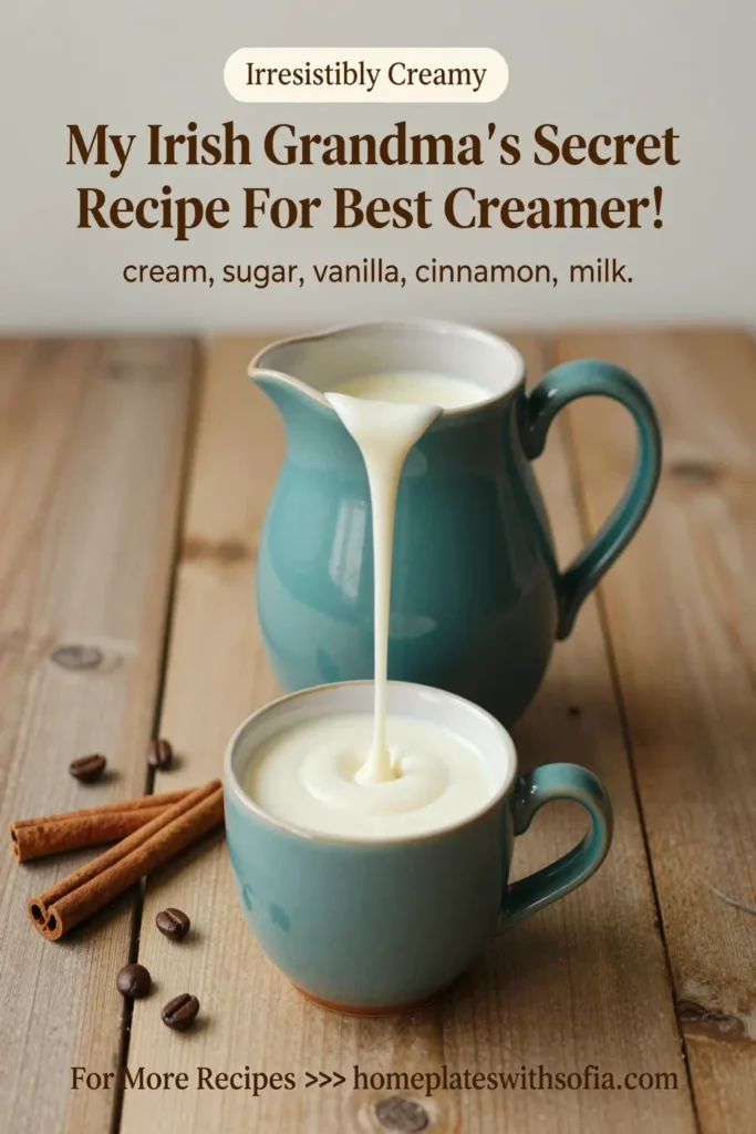 My Irish Grandma'S Secret Recipe For Best Creamer!
