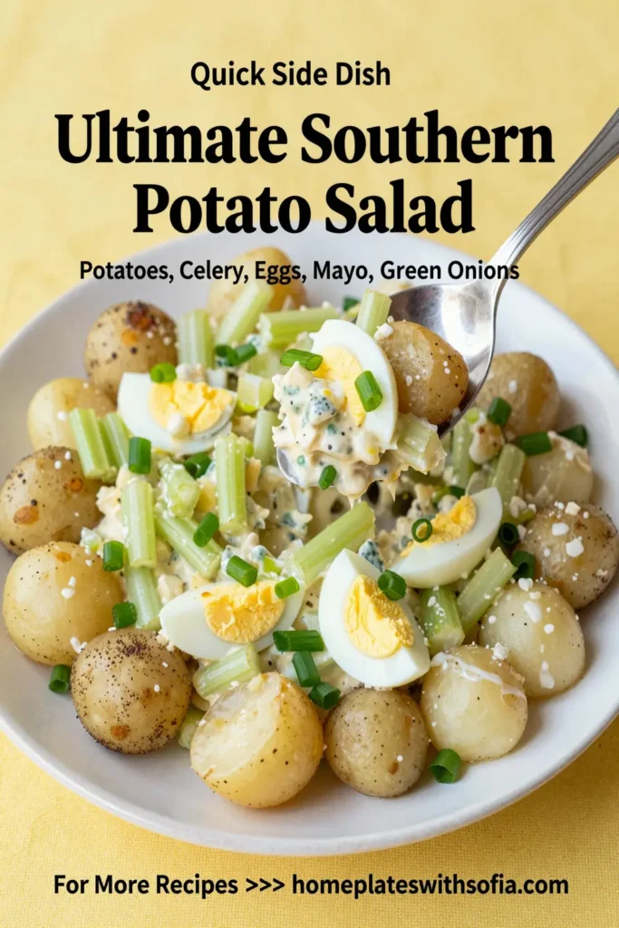 Ultimate Southern Potato Salad With Celery