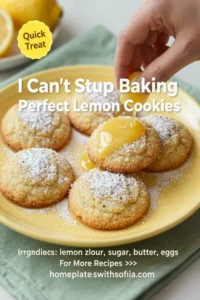 I Can'T Stop Baking These Perfect Lemon Cookies